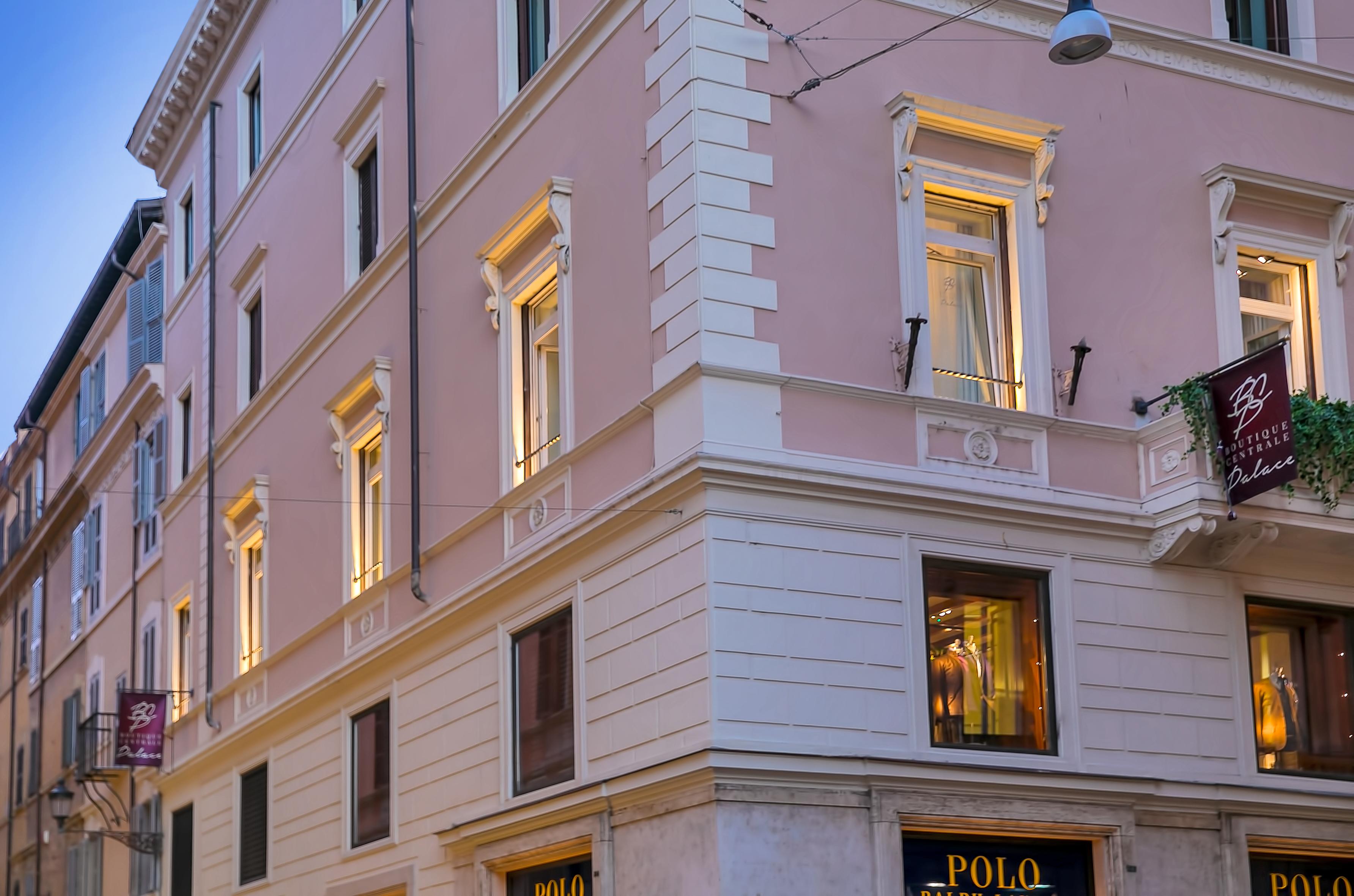 Boutique Centrale Palace Hotel Roma Exterior foto