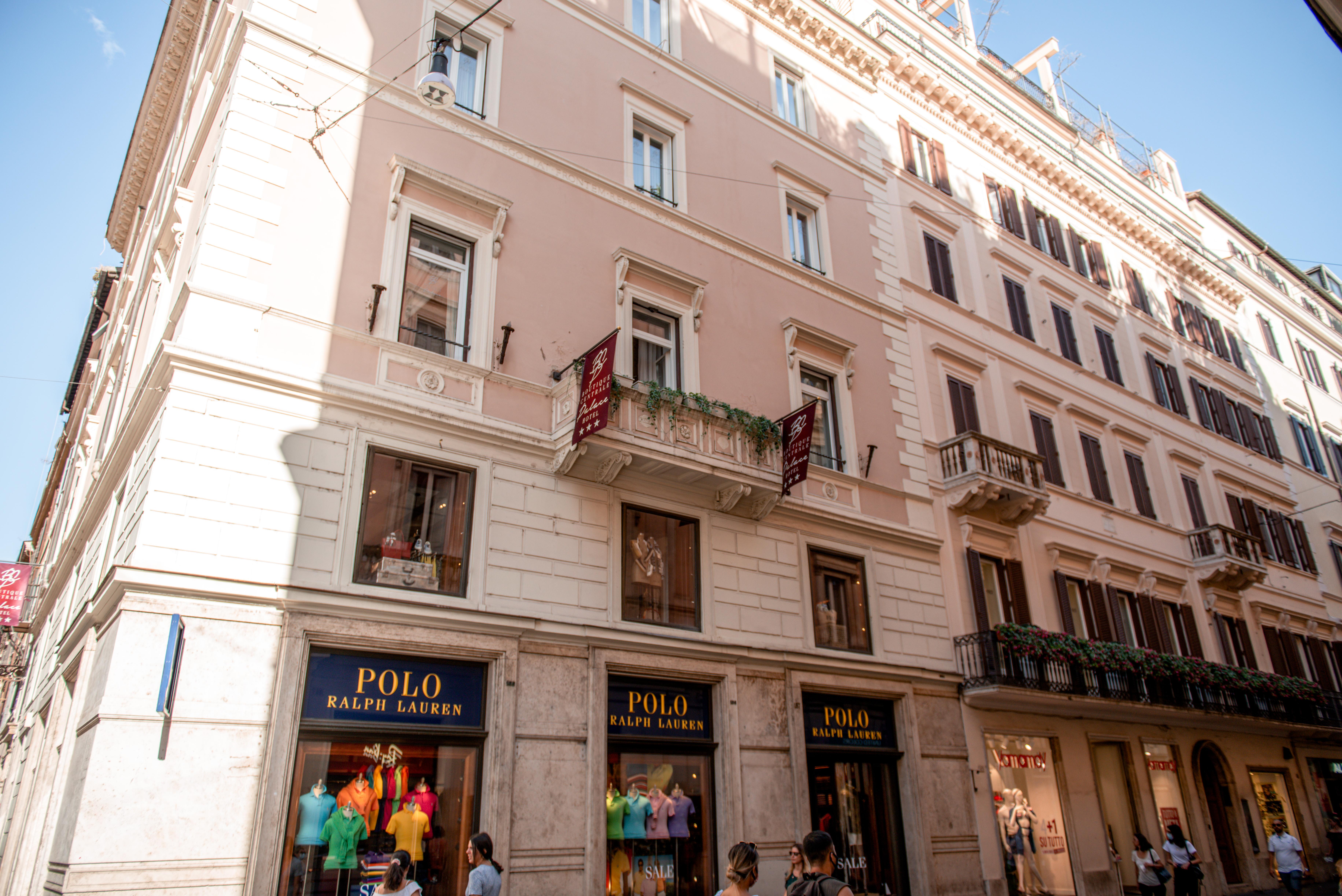 Boutique Centrale Palace Hotel Roma Exterior foto